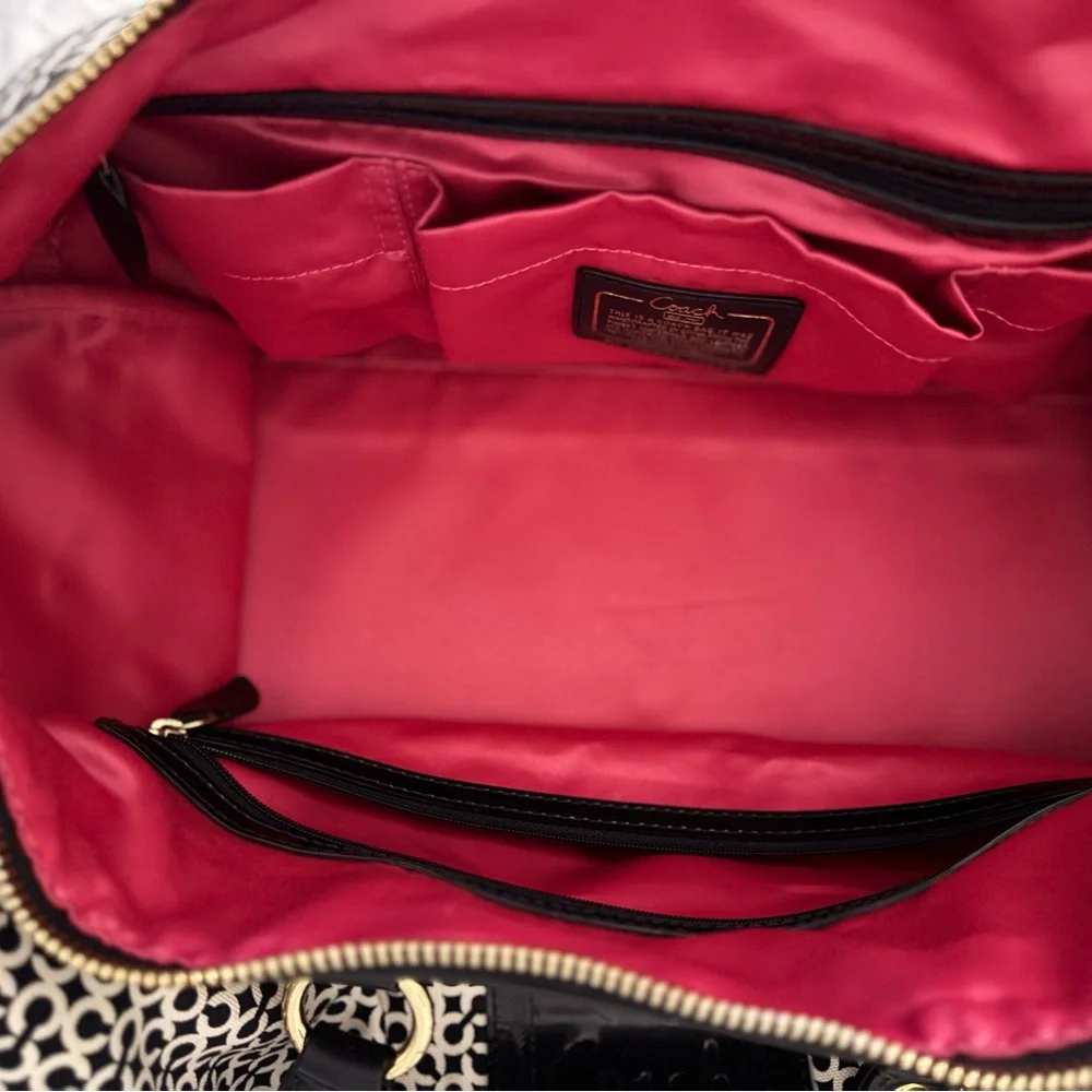 Coach Penelope Op Art Duffle Weekender - Picture 7 of 7